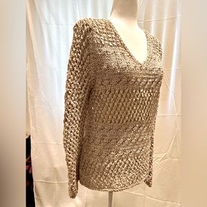 Silk ribbon sweater